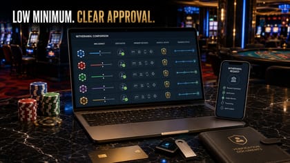 Casino sites compared by minimum withdrawal and fast approval for Singapore players
