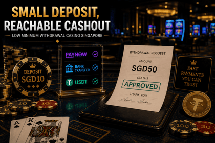 Minimum withdrawal casino comparison