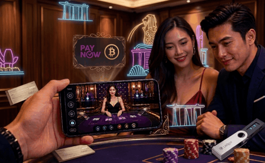 PayNow vs crypto casino bonus comparison in Singapore